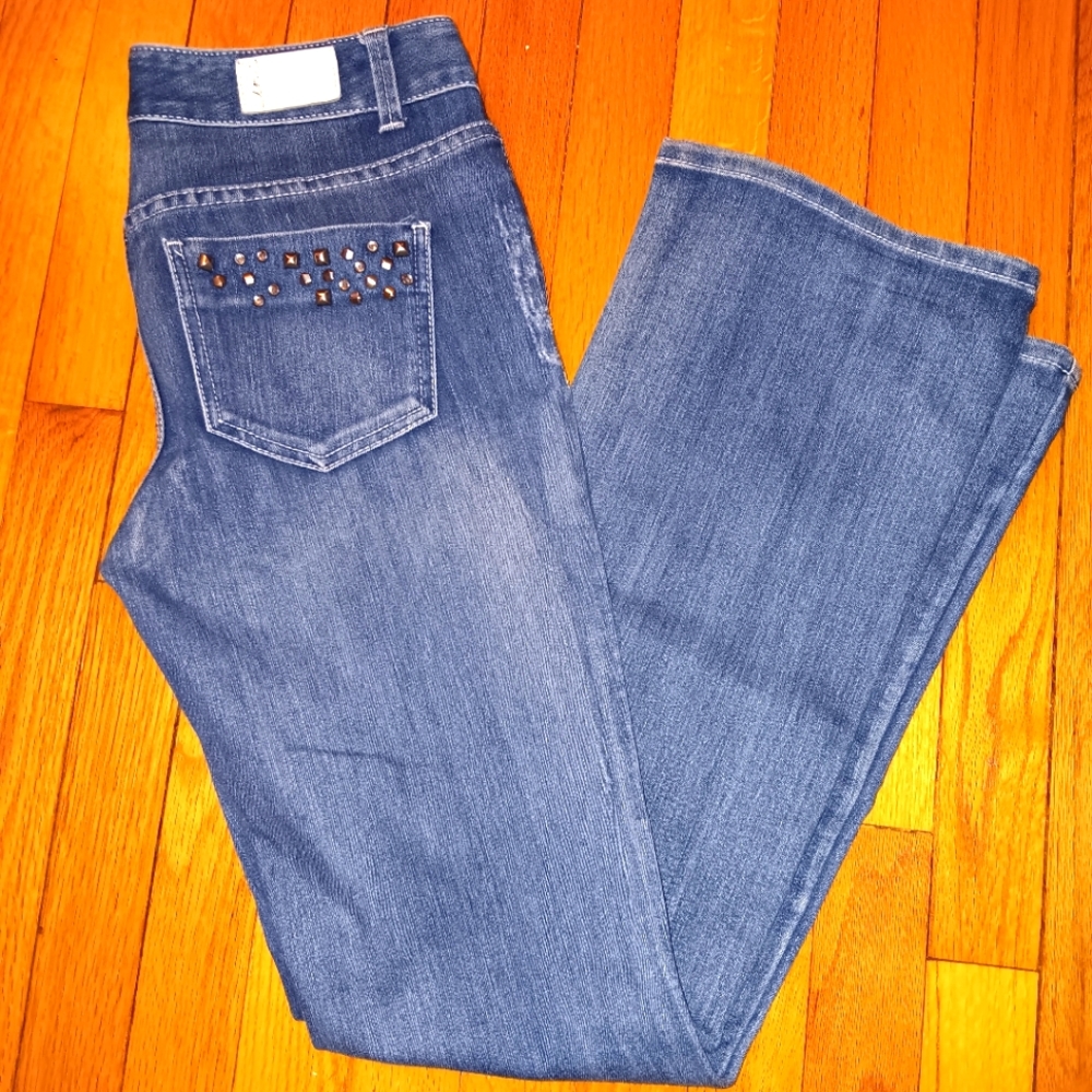 Inc. Distressed Bootcut Jeans- Size 2